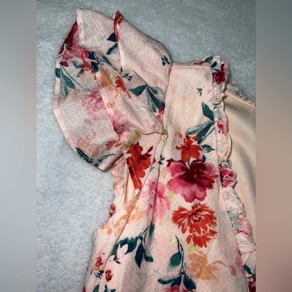 New ✨ Alter'd State Floral Ruffle Romper - Picture 7 of 10